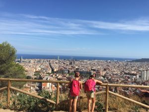 Barcelone vue d'en haut - Famille Barcelone