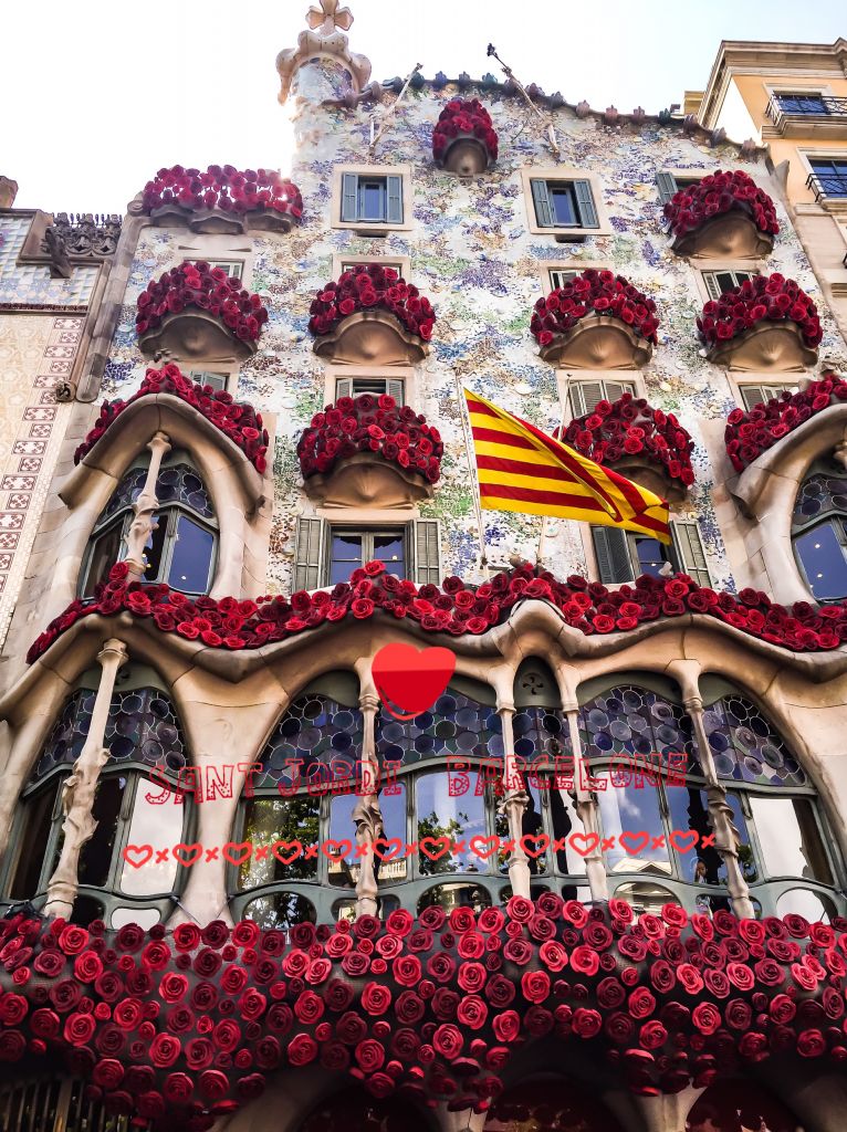 Sant Jordi à Barcelone