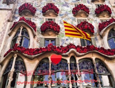 Sant Jordi à Barcelone