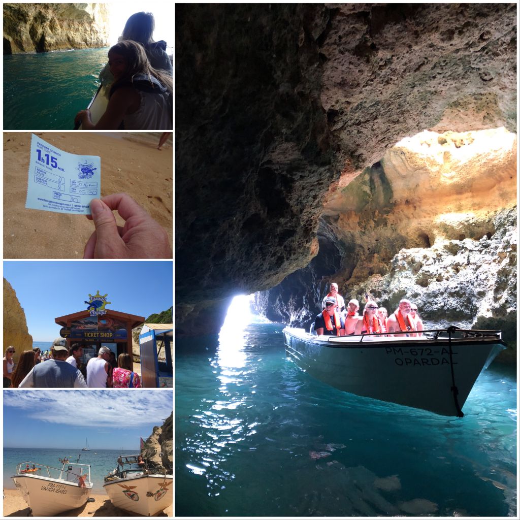 Comment voir les grottes marines d’Algarve en famille