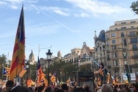 Manifestations indépendantistes Barcelone