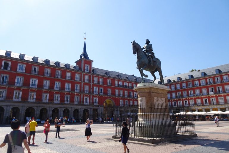 Madrid, ma première fois . City guide Madrid- Plaza Mayor