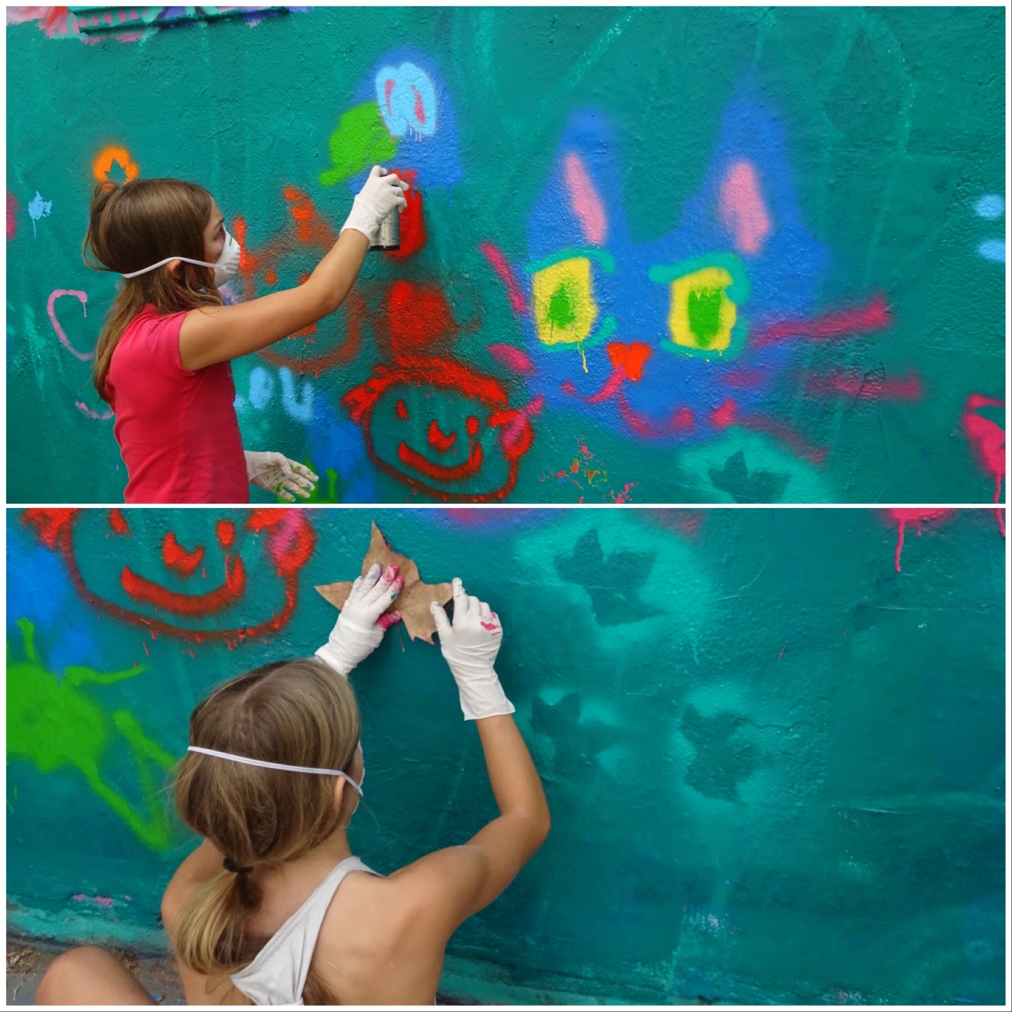 Street art - Kids en action