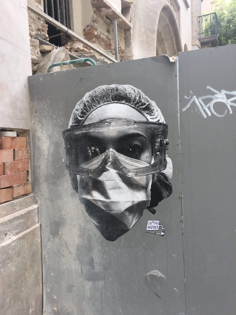 Street art Barcelone 